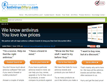 Tablet Screenshot of antivirusoffers.com